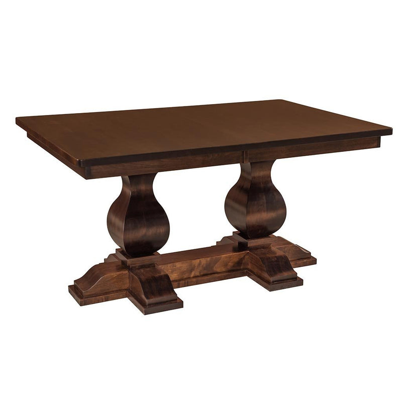 Double Pedestal - Barrington Double Pedestal Extension Table