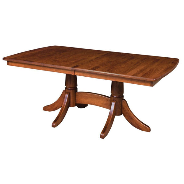 Baytown Double Pedestal Extension Table - Amish Tables
 - 1