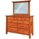 Artesa 9 Drawer Dresser - Amish Tables
 - 2