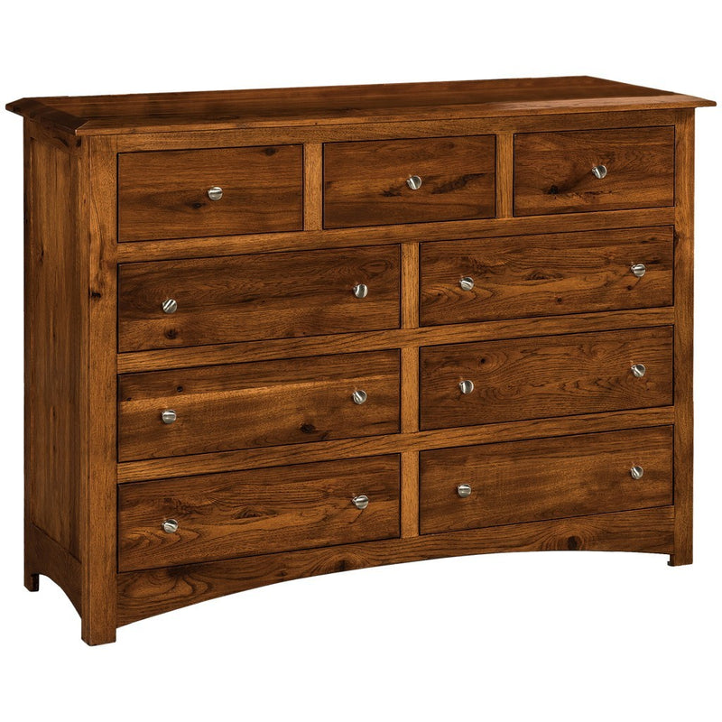 Finland 9 Drawer Dresser - Amish Tables
 - 5