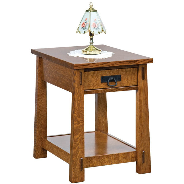 Modesto End Table - Amish Tables
 - 1