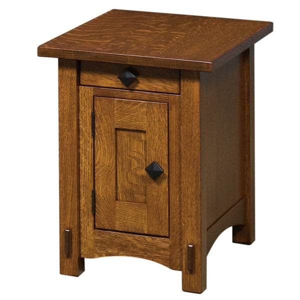 Springhill Cabinet End Table - Amish Tables
 - 1