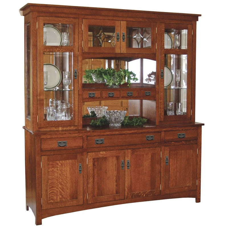 Cape Cod Mission Hutch - Amish Tables
 - 2