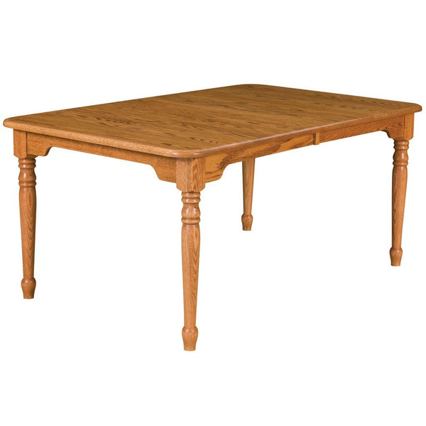 Traditional Leg Extension Table - Amish Tables
 - 1