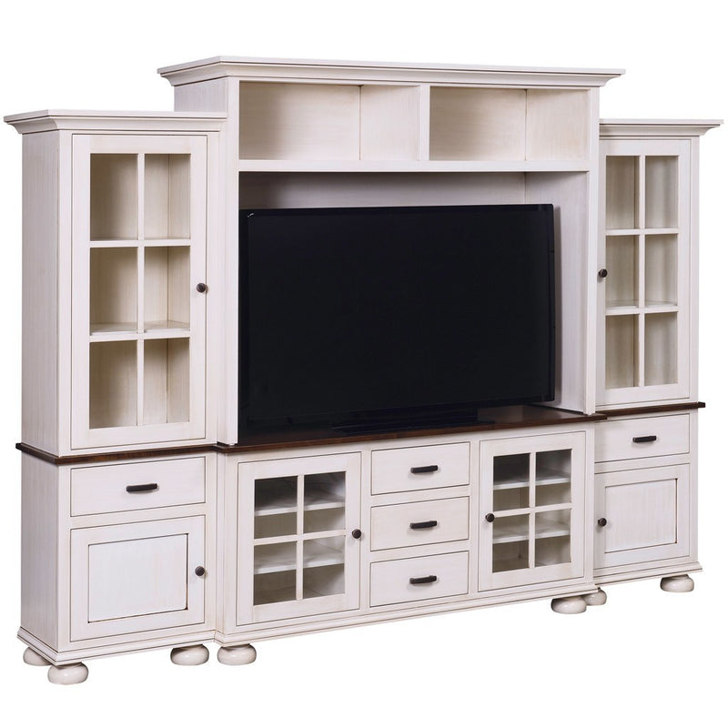 Kaitlyn Media Wall Unit - Amish Tables
 - 1