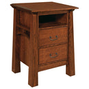Artesa Nightstand - Amish Tables
 - 6