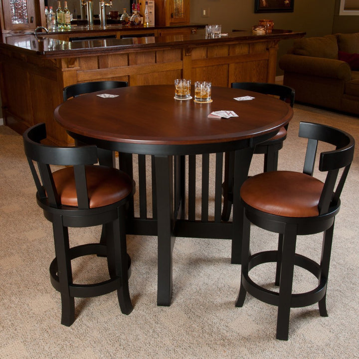 Arts &amp; Crafts Pub Extension Table - Amish Tables
 - 2