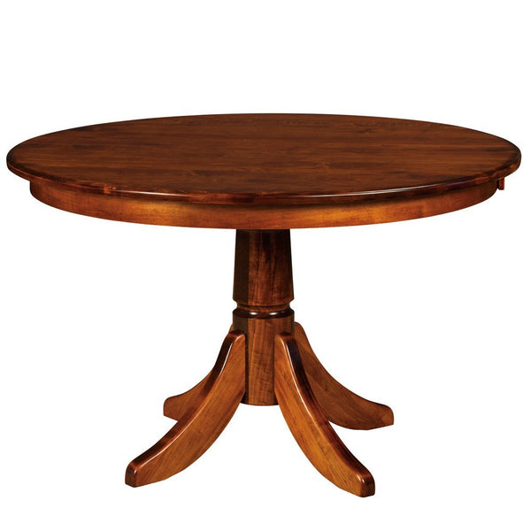 Baytown Single Pedestal Extension Table - Amish Tables
 - 1