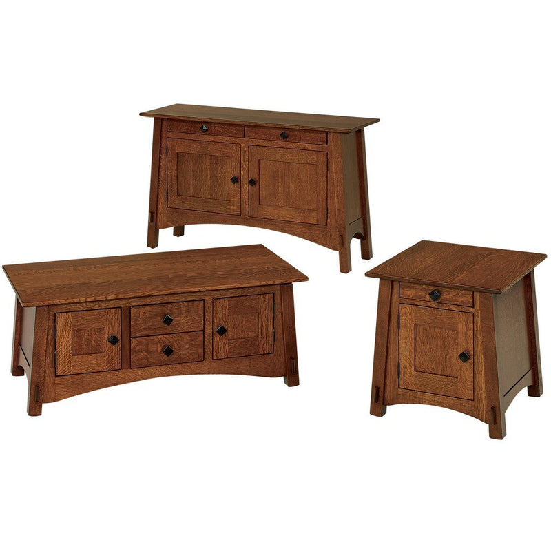 McCoy Sofa Table - Amish Tables
 - 3