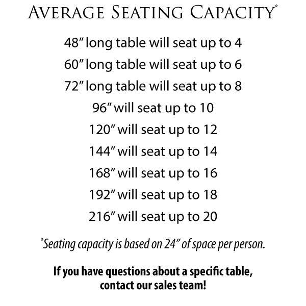 Trestle Table - Saratoga Trestle Dining Table